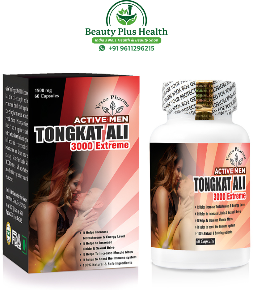 Vesco Pharma Active Men Tongkat Ali 3000 Extreme