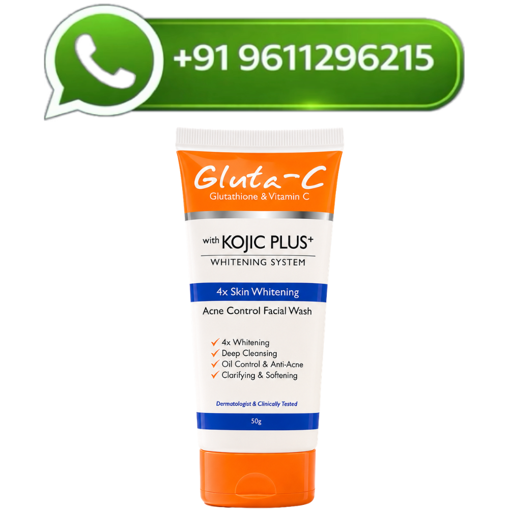 Gluta C Glutathione And Vitamin C With Kojic Plus Acne Control Face Wash
