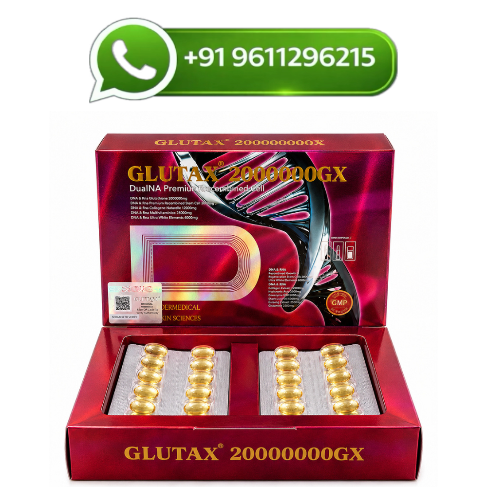 Glutax 20000000GX Glutathione Skin Whitening Softgels