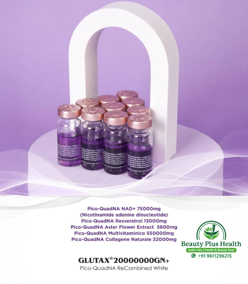 Glutax 20000000GN plus Recombined White Glutathione Injection