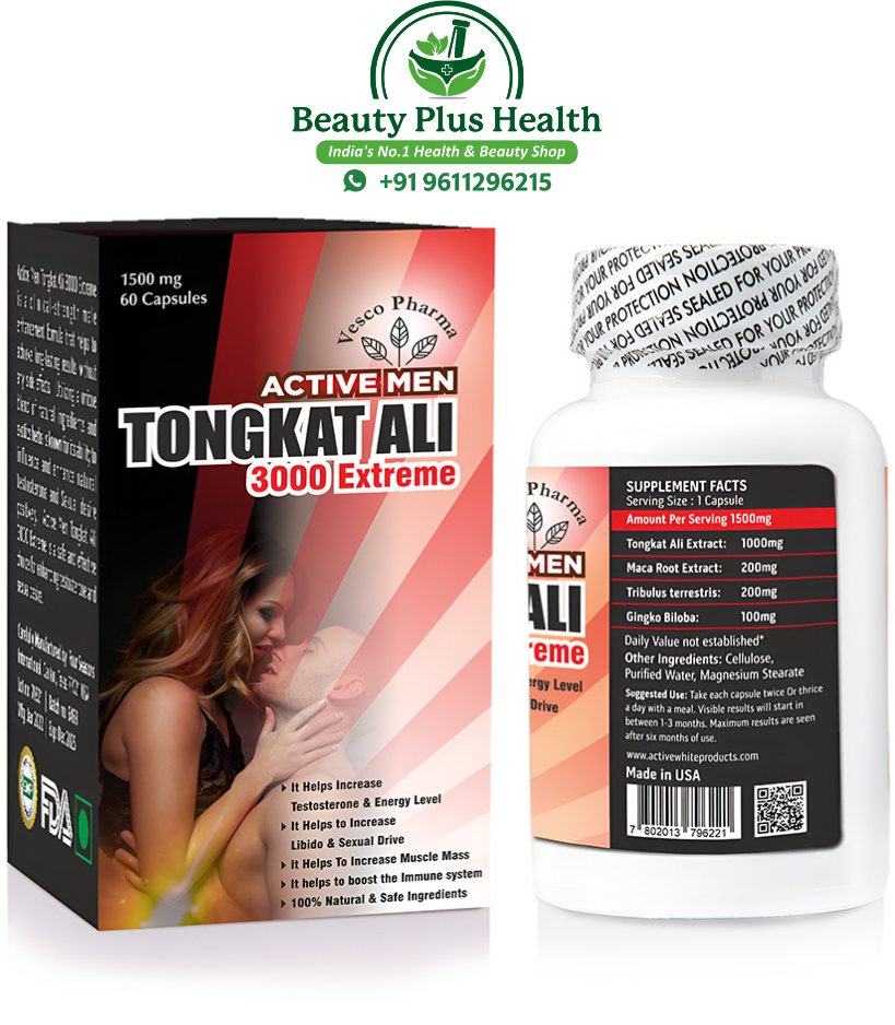 Vesco Pharma Active Men Tongkat Ali 3000 Extreme
