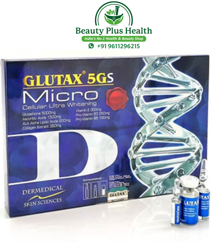 Glutax 5gs Micro 5000mg Cellular Ultra Whitening Injections