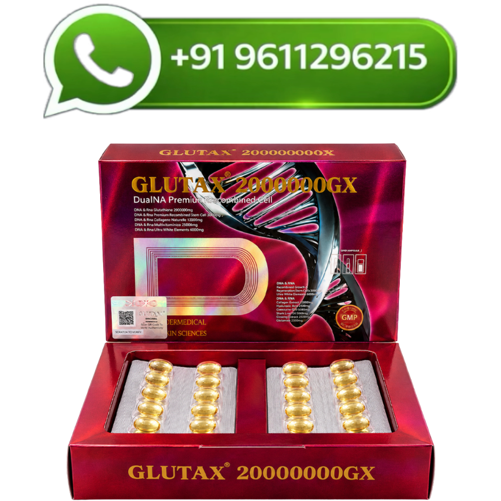 Glutax 20000000GX Glutathione Skin Whitening Softgels