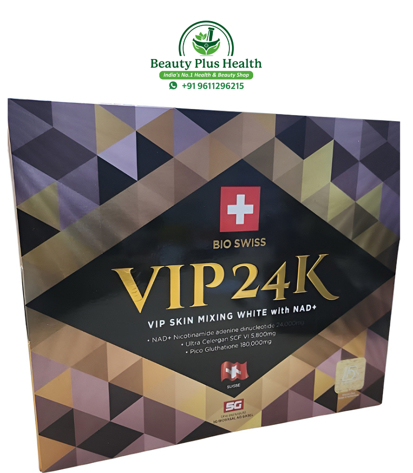 Bio Swiss VIP 24K Glutathione Injection With NAD