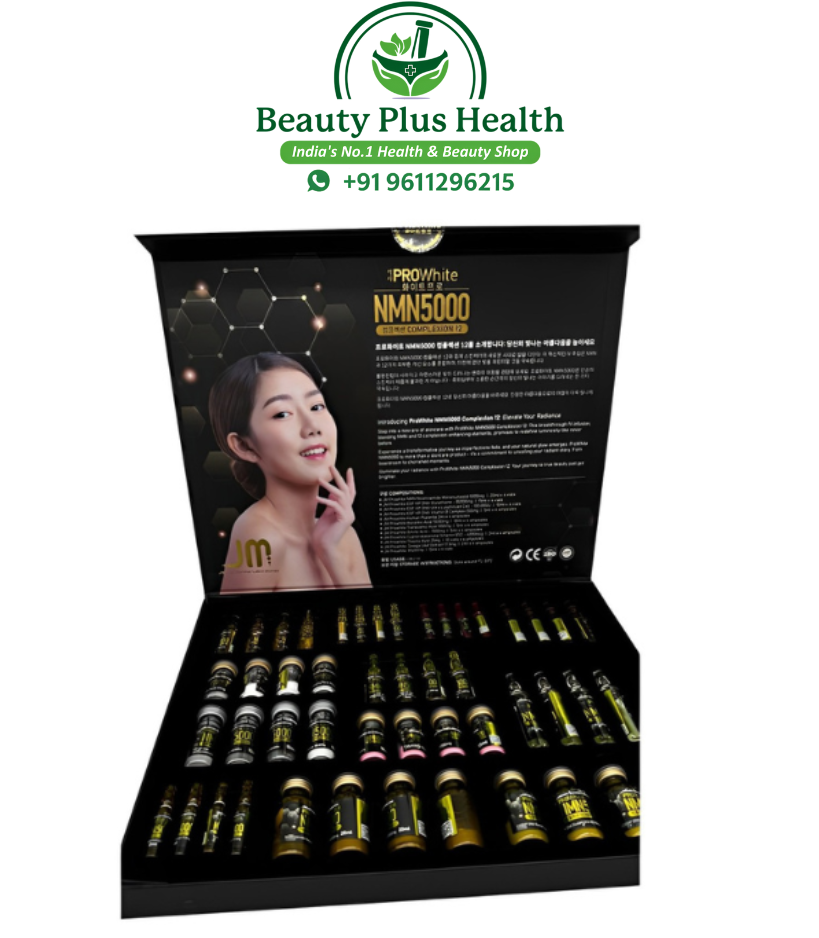 Jm Prowhite NMN5000 Complexion 12 Glutathione Injection