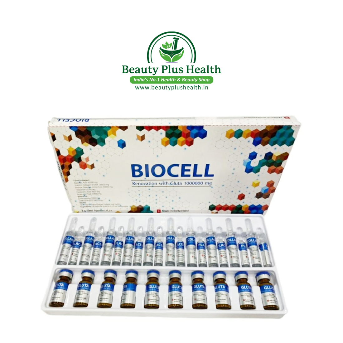 Biocell Renovation With Gluta 1000000mg Skin Whitening Injection