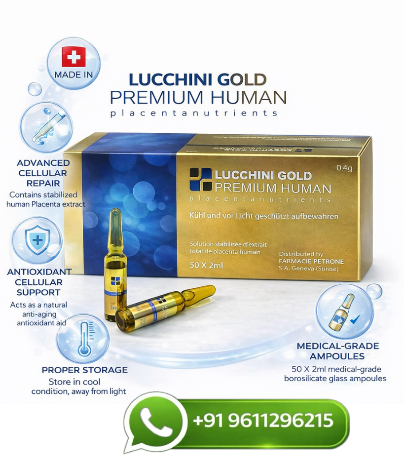 Lucchini Gold Premium Human Placenta Injection