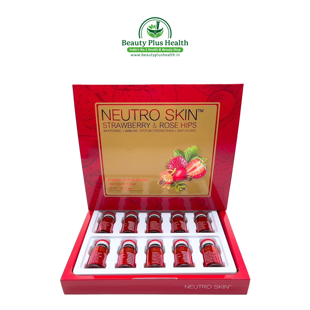 Neutro Skin Strawberry & Rosehips Skin Whitening Injection