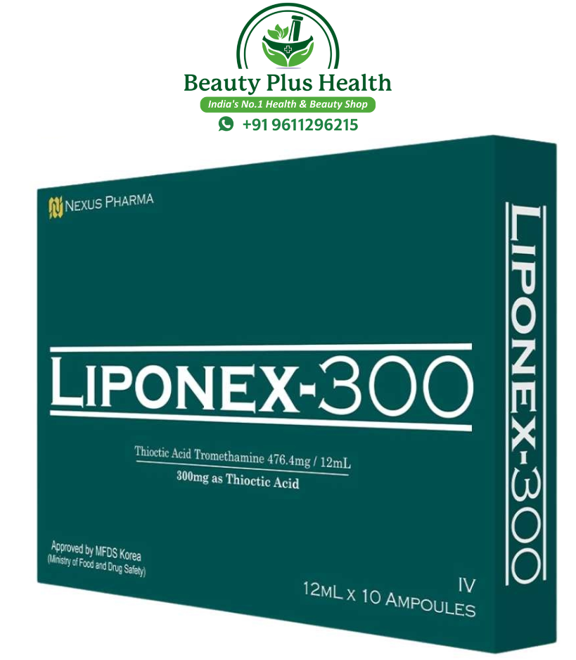 Nexus Pharma Liponex-300 Thioctic Acid Skin Whitening Injection