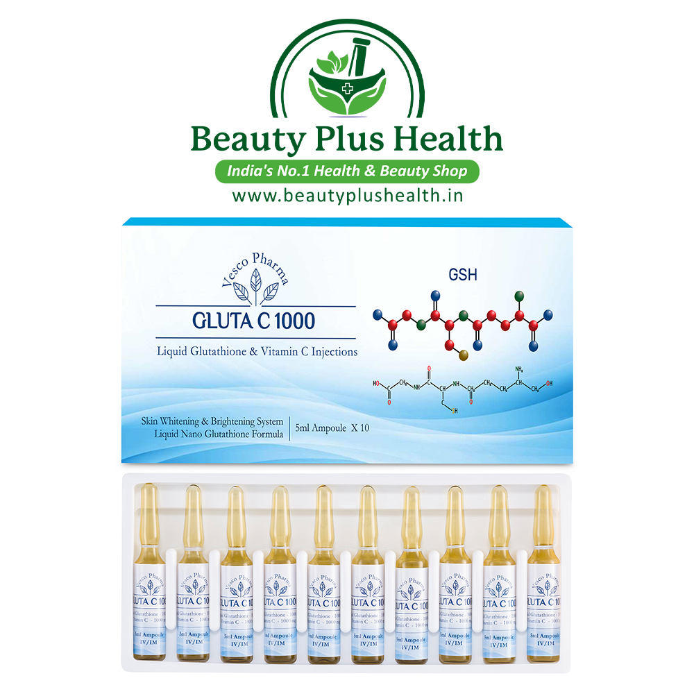 Vesco Pharma Gluta C 1000 Glutathione Skin Whitening Injection