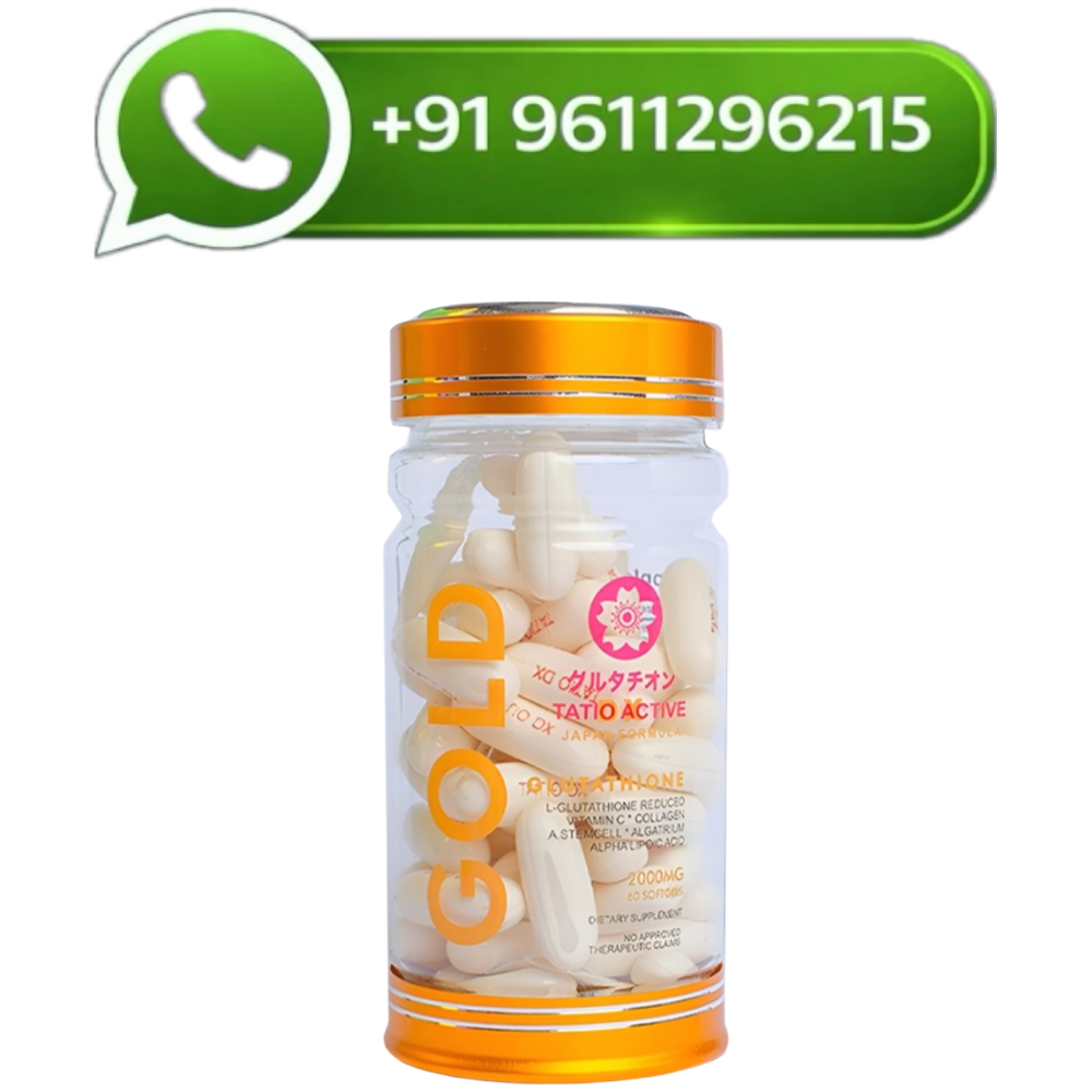 Tatio Active Gold Glutathione 2000mg Skin Whitening Softgels
