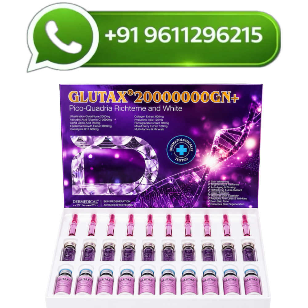 Glutax 20000000GN plus Recombined White Glutathione Injection