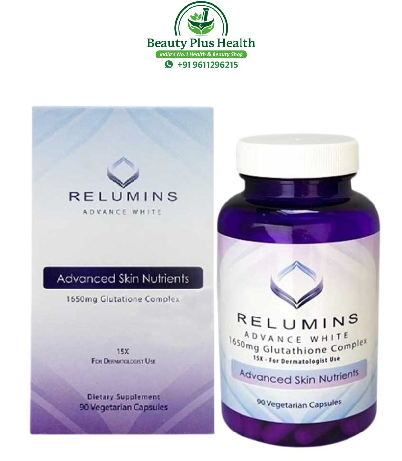 Relumins Advance White 1650mg Glutathione With Hyaluronic Acid Capsule