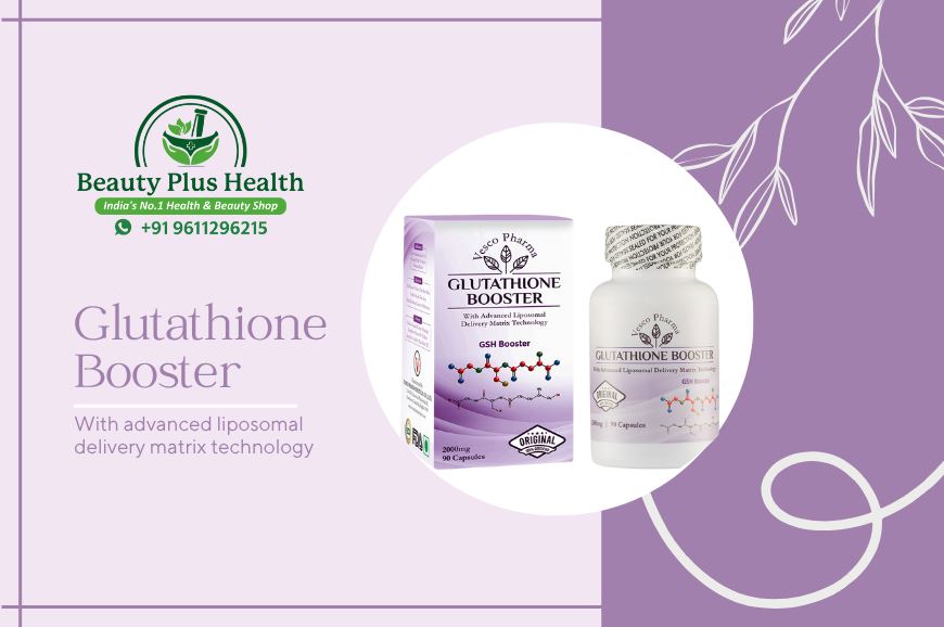 Vesco Pharma Glutathione Booster Capsules: Advanced Skin Whitening & Wellness Formula