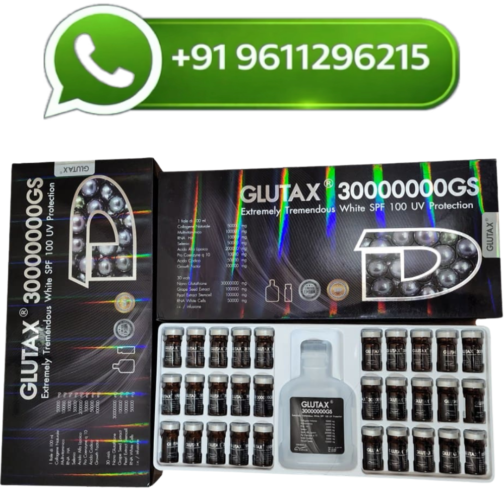 Glutax 30000000gs Extremely Tremendous White Glutathione Injection