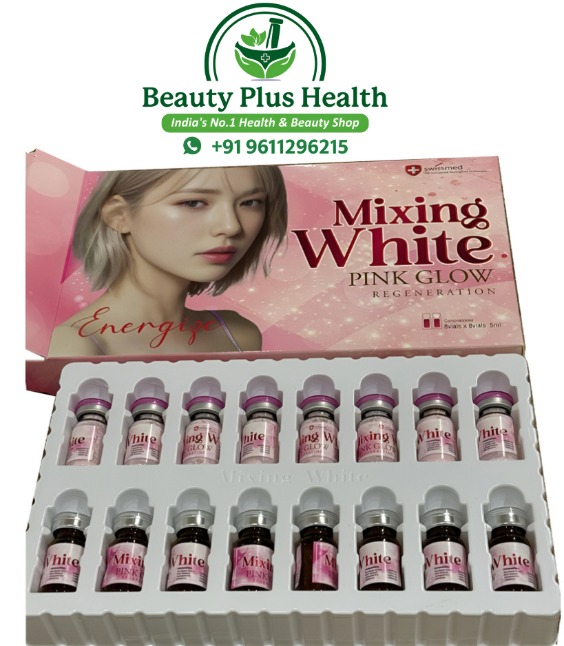 Swismed Mixing White Pink Glow Glutathione Injection