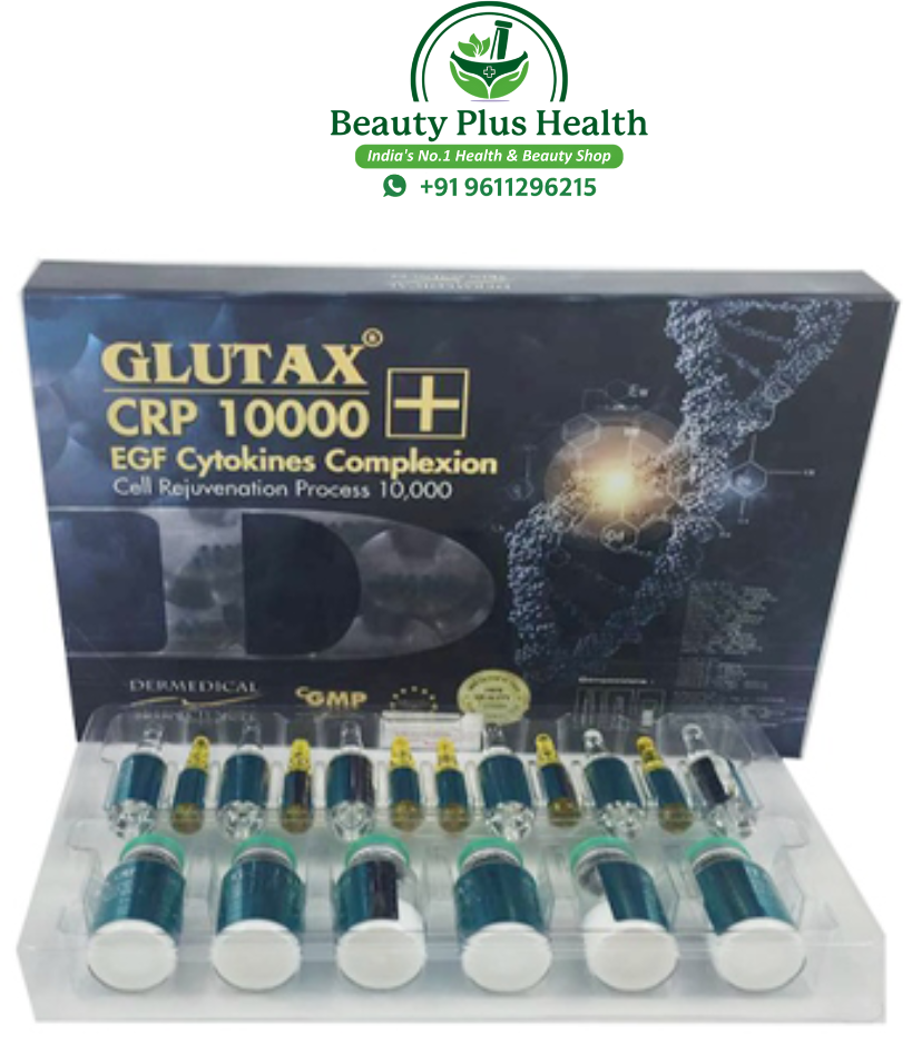 Glutax CRP 10000 EGF Cytokines Complexion