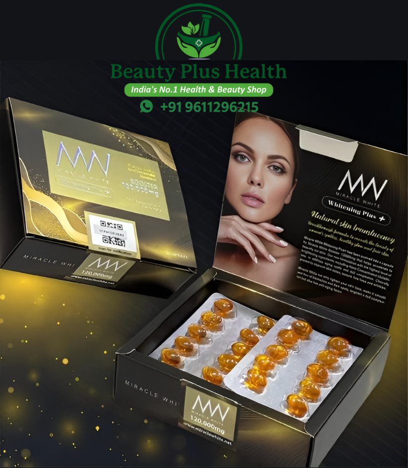 Miracle White Royal Gold 120000mg Glutathione Softgels