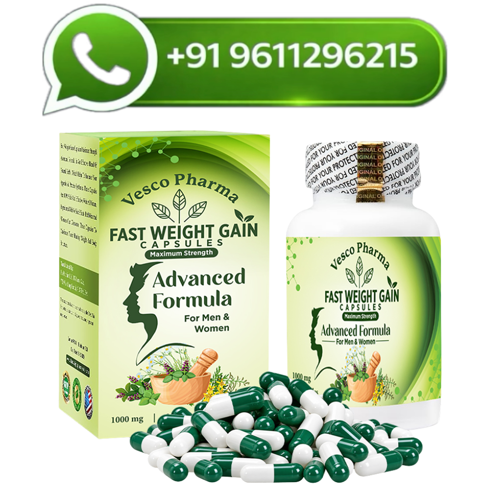 Fast weight gain capsules Progressed Recipe for Men and Women