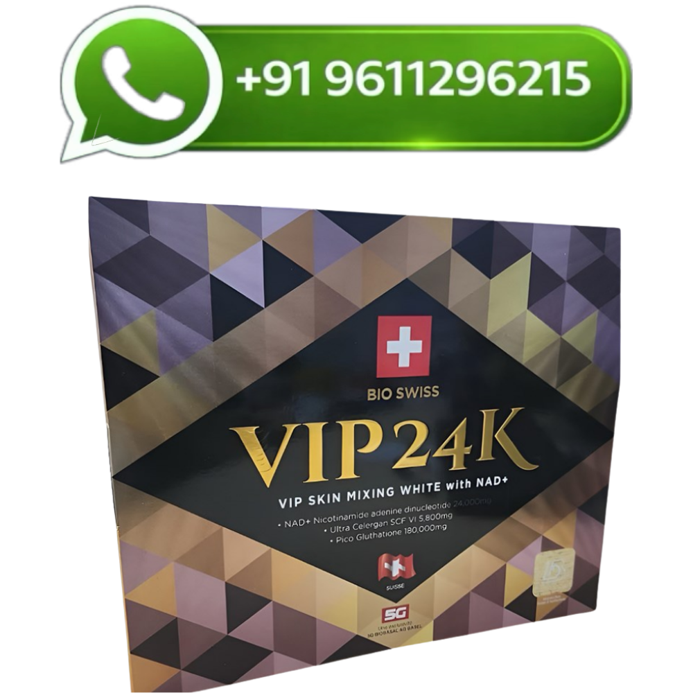 Bio Swiss VIP 24K Glutathione Injection With NAD
