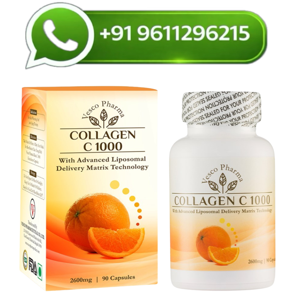 Vesco Pharma Collagen C 1000 Collagen & Vitamin C Capsules
