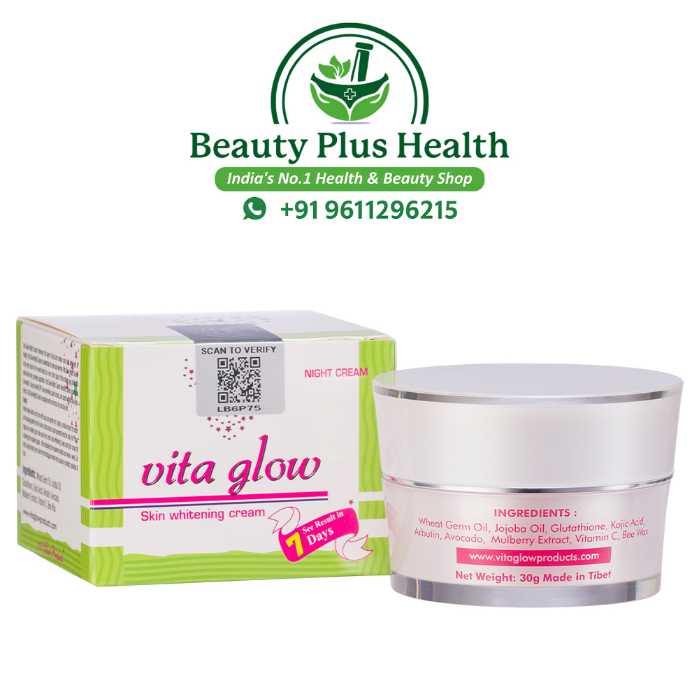 Vita Glow Night Cream for skin Whitening Authentic 30g