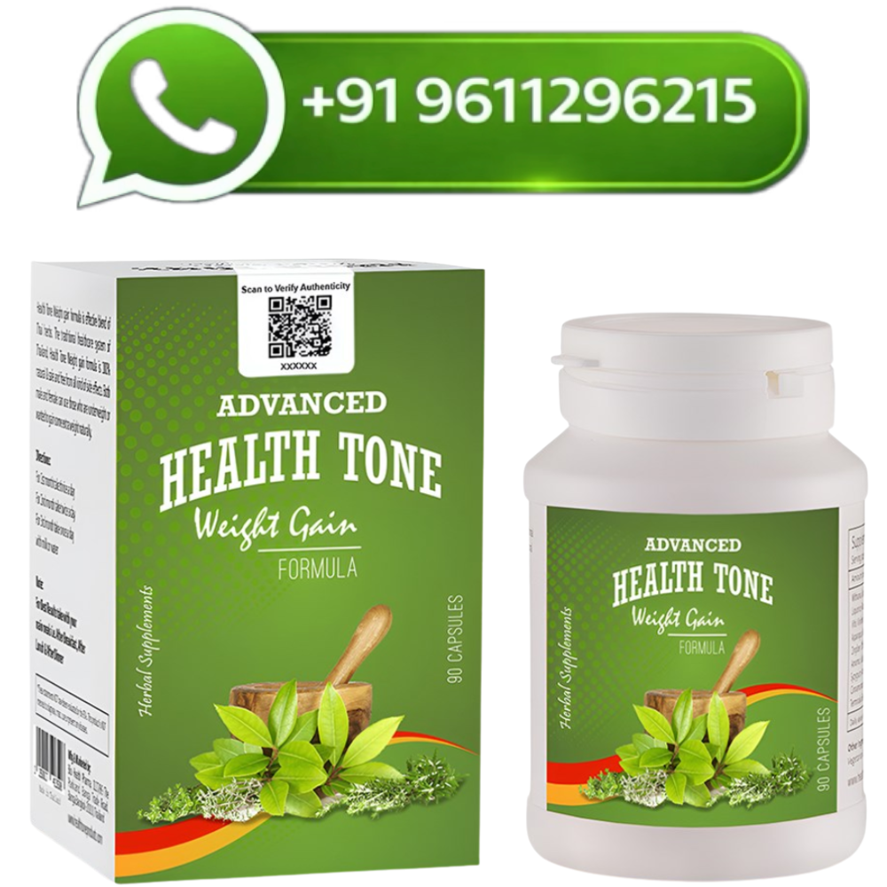Advanced Health Tone Weight Gain Capsules 1500mg - 90 Capsules