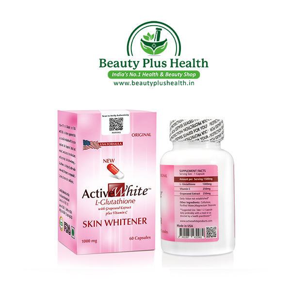 Active White L Glutathione Skin Whitening Pills