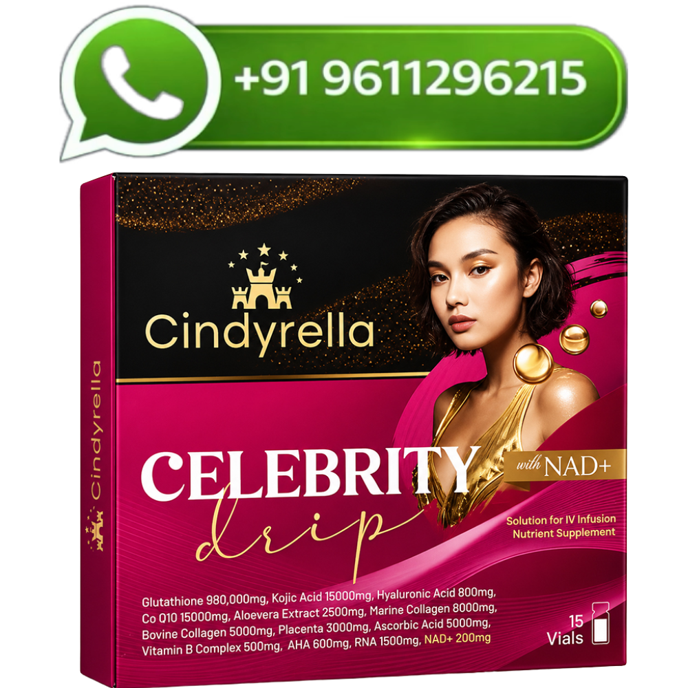 Cindyrella Celebrity Drip with Nad plus Glutathione Injection