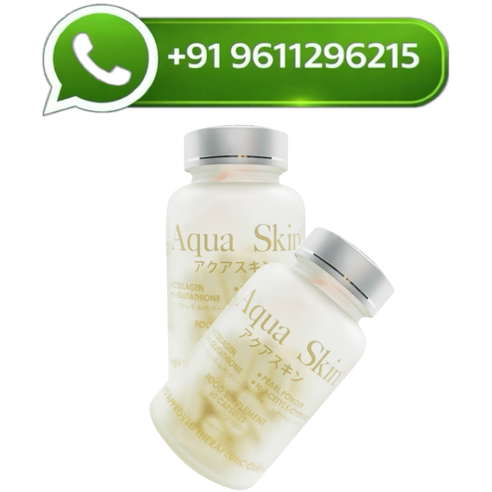 Aqua Skin Glutathione and Collagen Whitening Pills