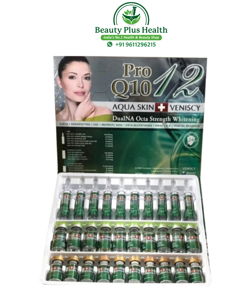 Aqua Skin Veniscy 12 DualNA Octa Strength Skin Whitening 10 Sessions Injection