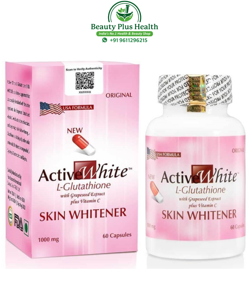 Active White L Glutathione Skin Whitening Pills
