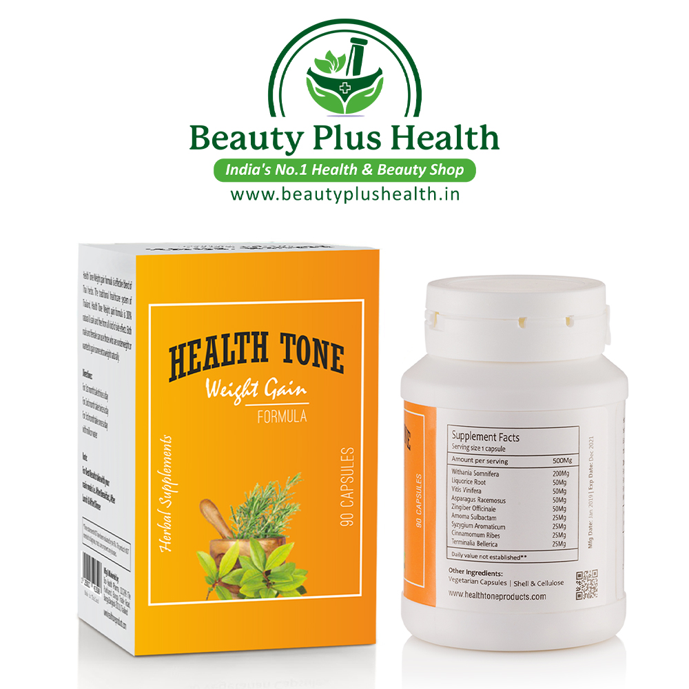 Health Tone Weight Gain Formula 500mg 90 Capsules